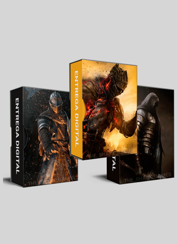 Dark Souls 1, 2 e 3 Coleção Completa Pc Digital